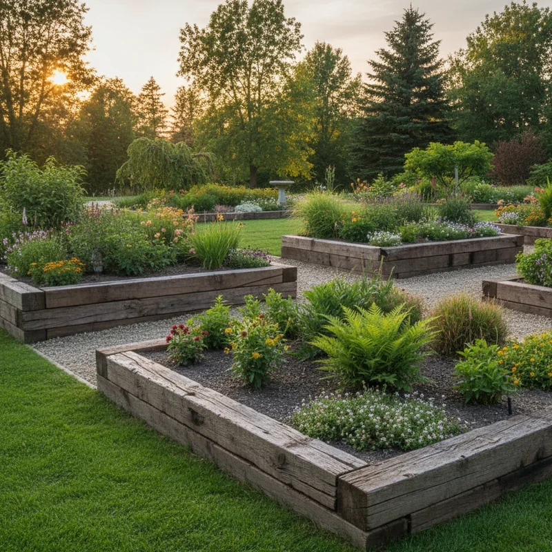 Wood Garden Edging Ideas