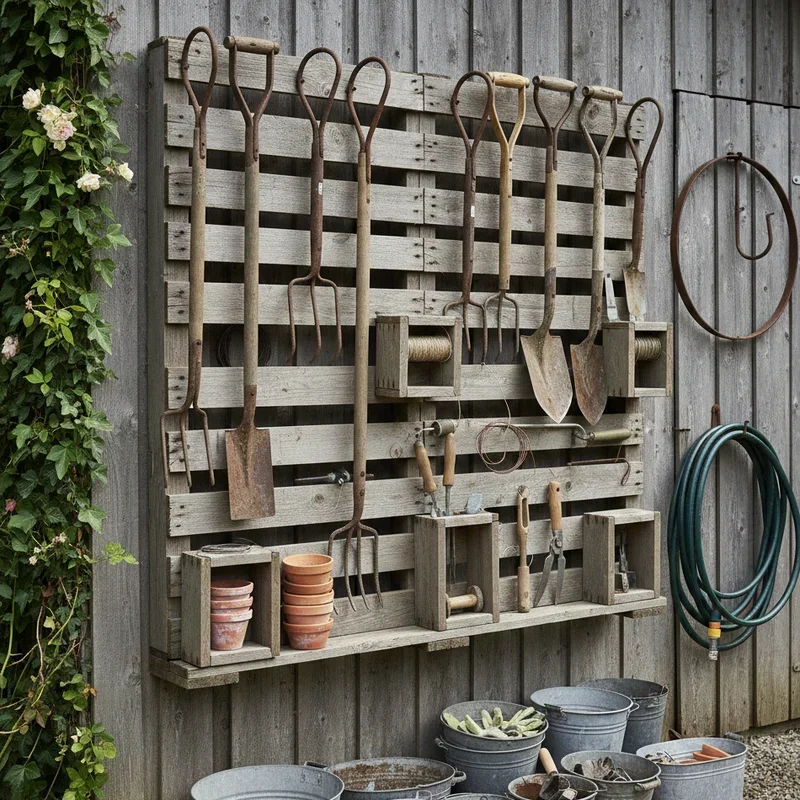 Garden Tool Organization Ideas