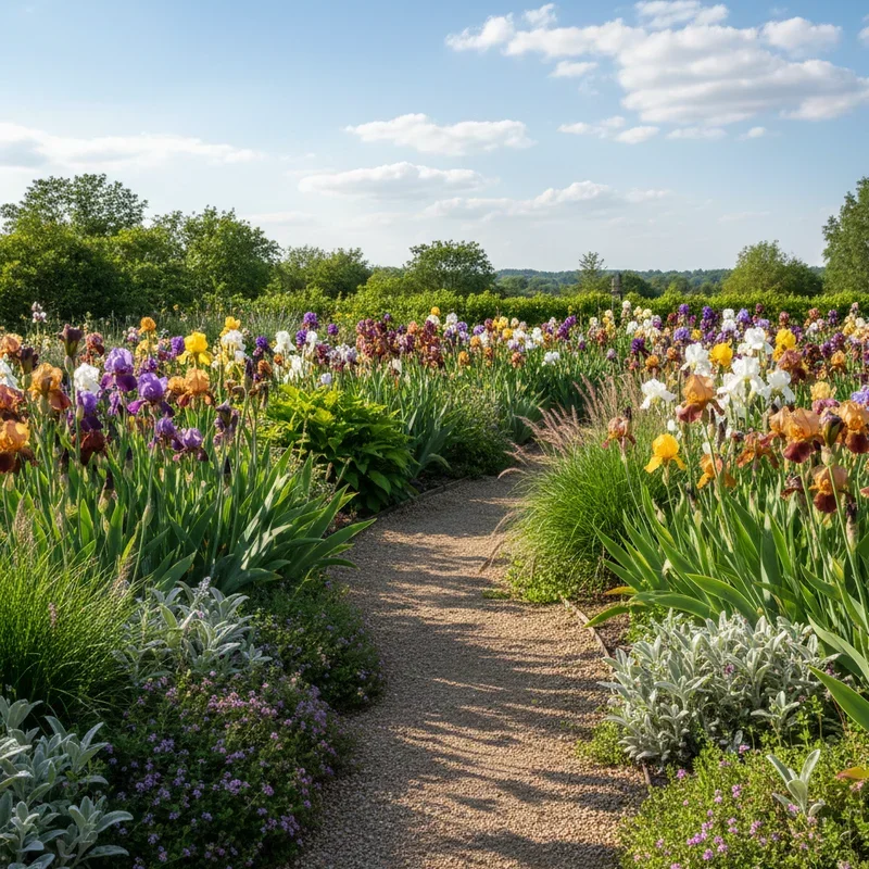 Iris Garden Ideas