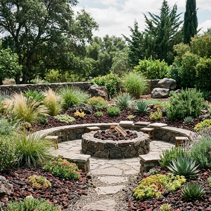 Lava Rock Garden Ideas