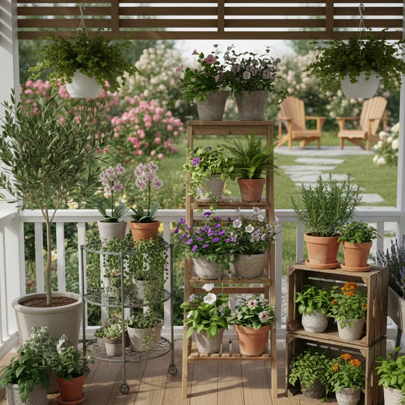 Porch Garden Ideas