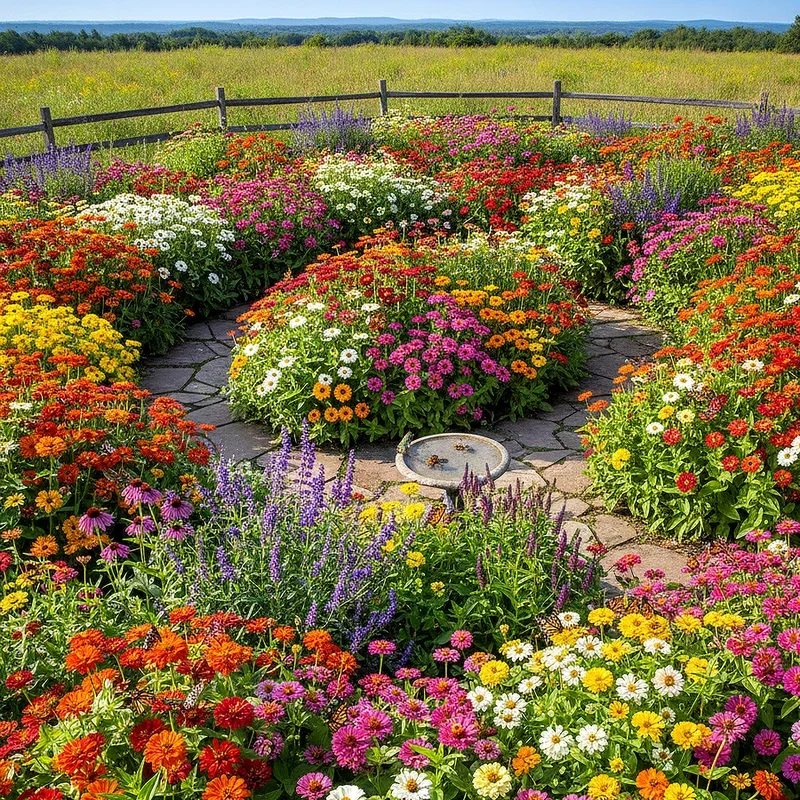 Zinnia Garden Ideas