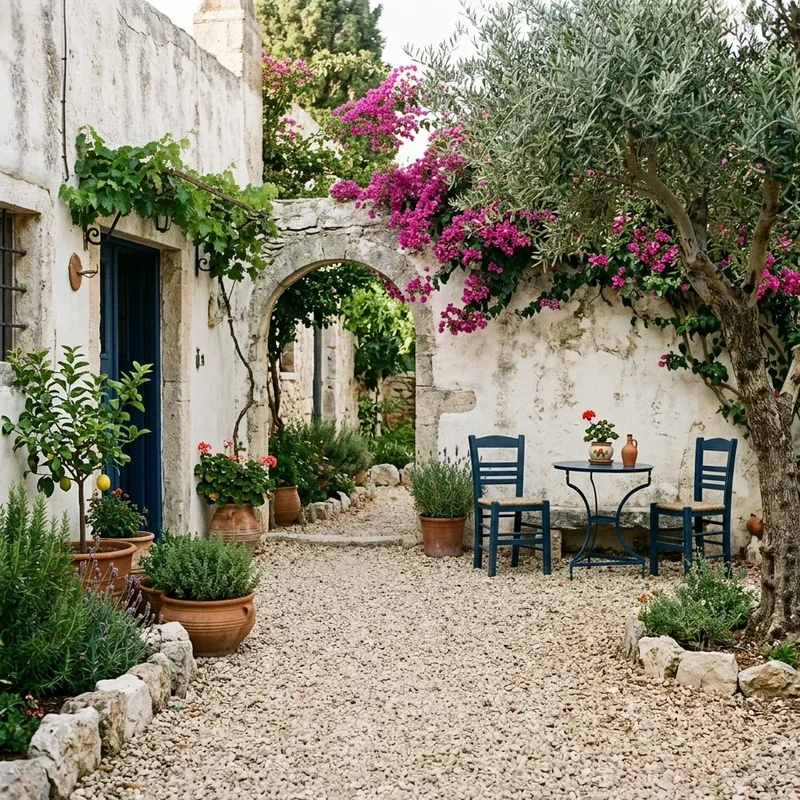 Greek Garden Ideas