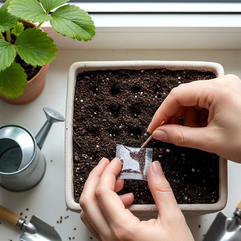 How to Plant Strawberry Seeds