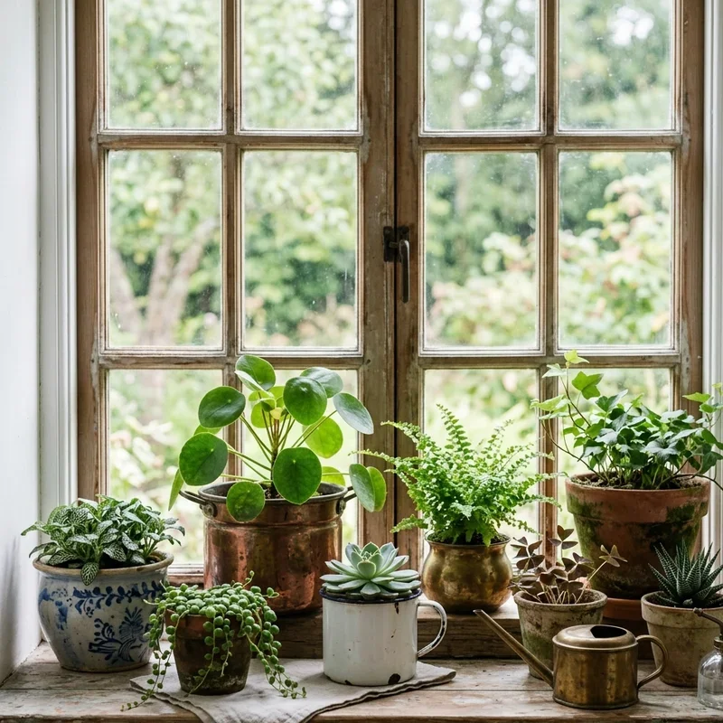 Indoor Window Garden Ideas