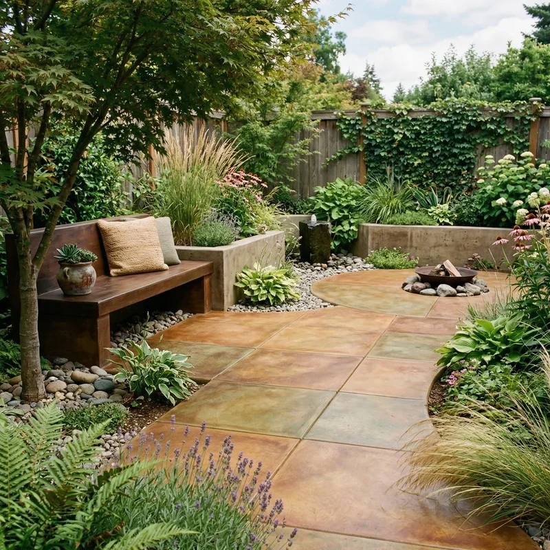 Concrete Garden Ideas