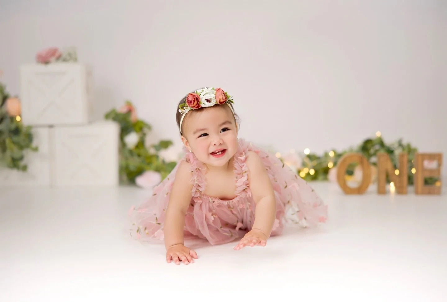 ONE 🩷

#firstbirthday #milestone #1yroldphotos #studiophptography