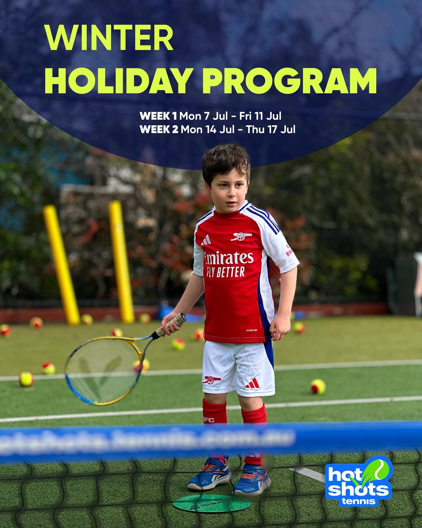 Get involved in the fun by signing up to our holiday program at Malvern Tennis Centre! We&rsquo;ve got super fun half-day &amp; full-day sessions for kids ages 3-12. Don&rsquo;t miss out &mdash; Book Online via link in our Bio.