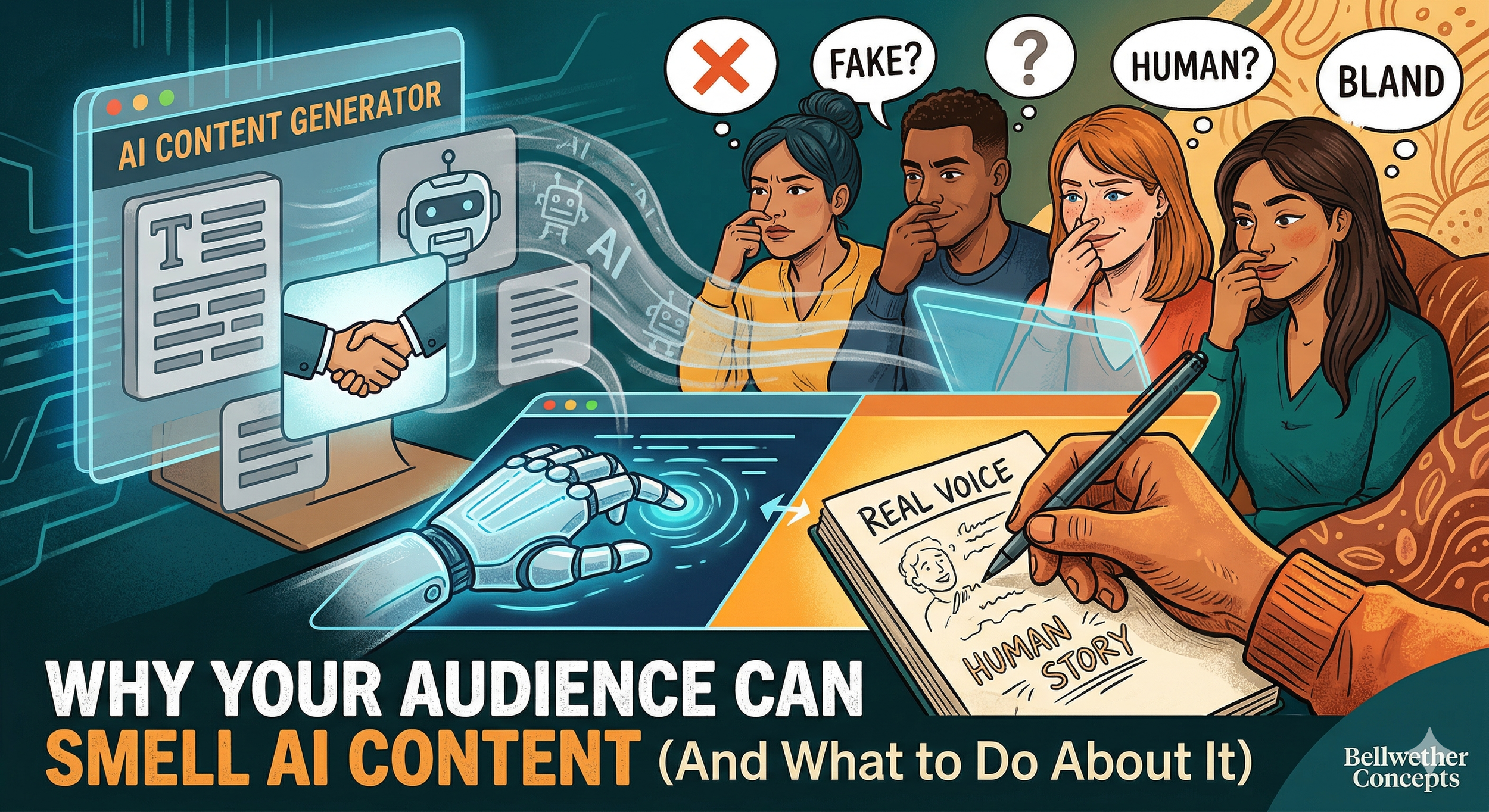 Why Your Audience Can Smell AI Content (And What to Do About It)