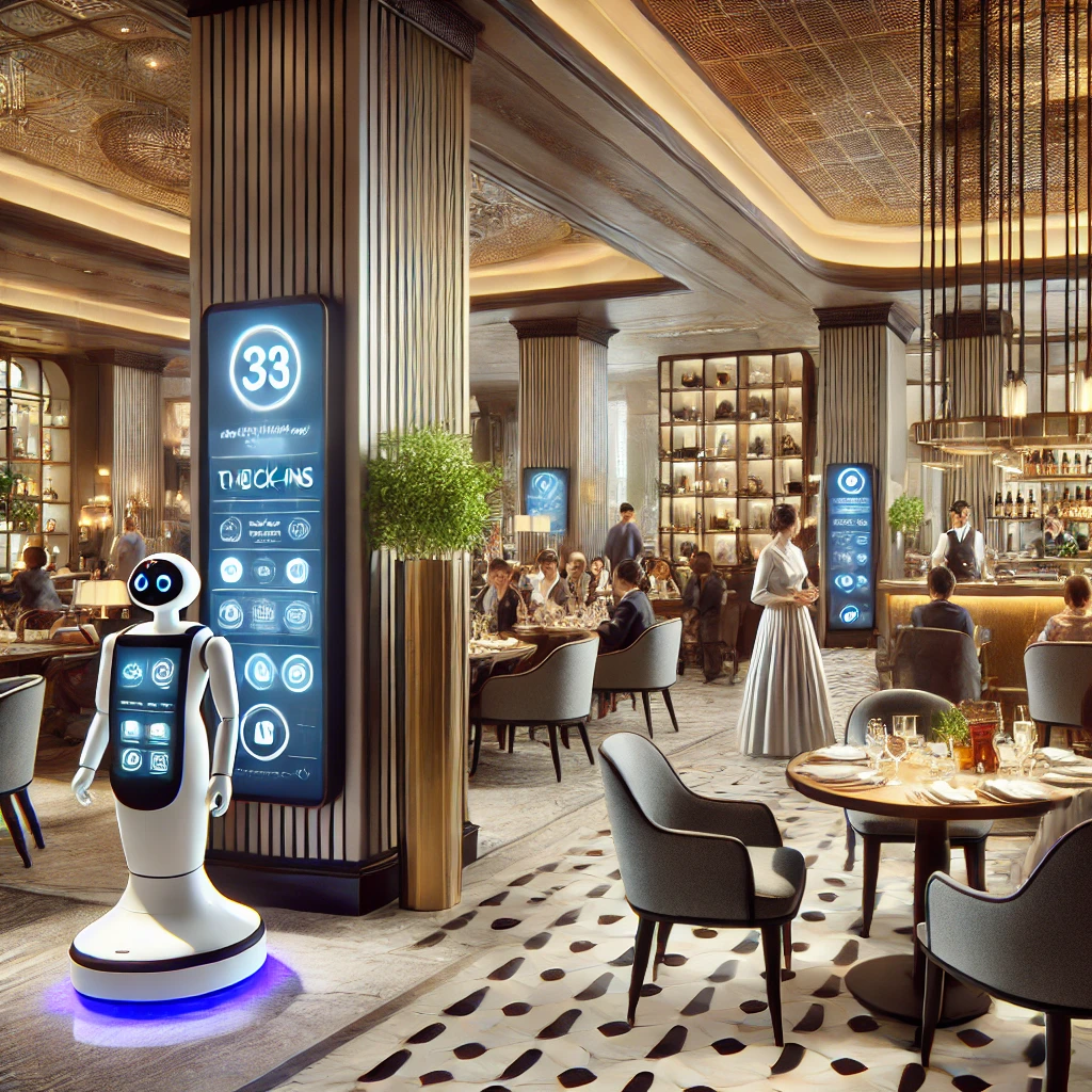 Interactive Digital Signage Robots in Hospitality: A New Era for Hotels and Restaurants
