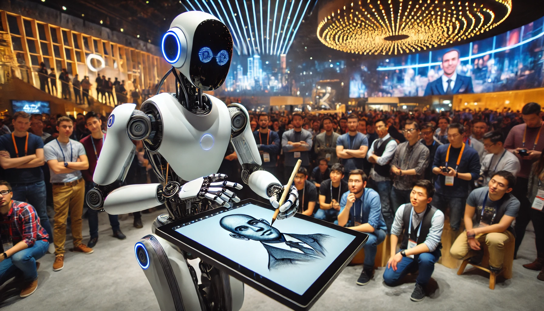 robot caricatures