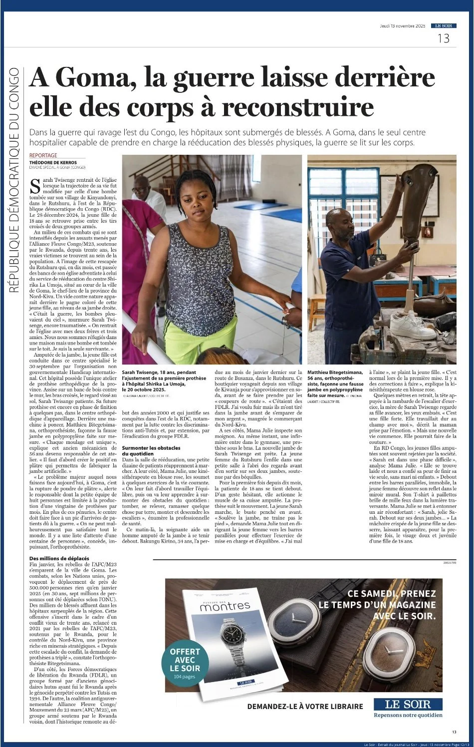 Le Soir - 2025