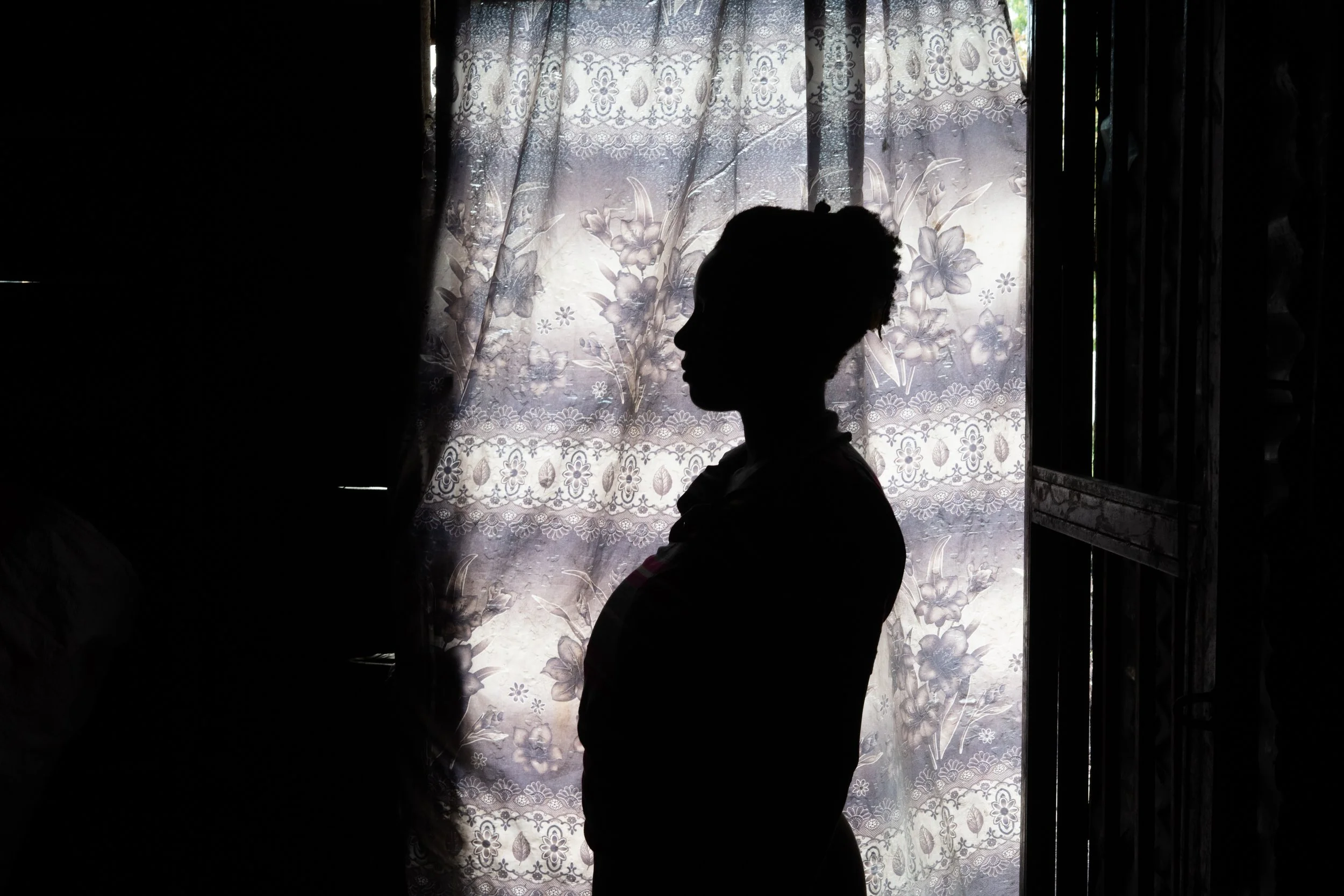 Flore, 29, in Goma (DRC), February 9, 2025. She was raped by several armed men during the fighting for the capture of Goma. "Around midnight, I left my house with my children
due to the clashes, but three soldiers arrived. They raped me while pointin