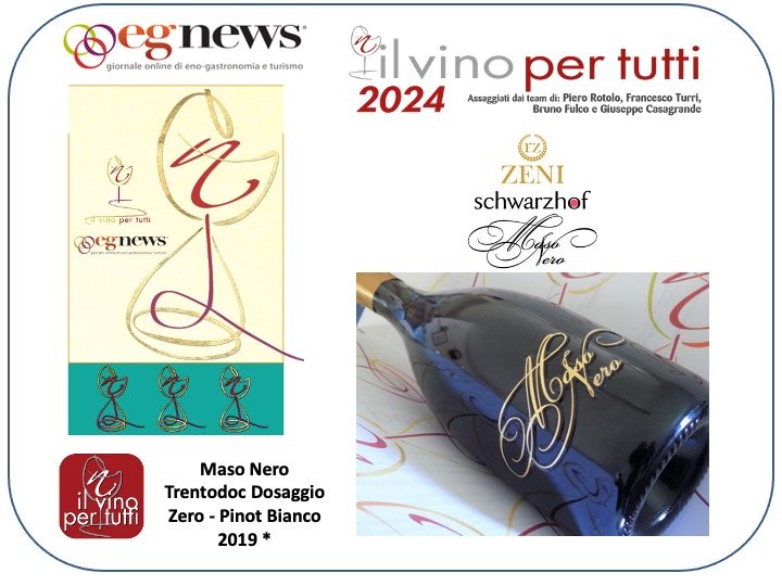 ...ottime notizie da EgNews, il giornale on line di enogastronomia e turismo...il dosaggio zero da uve Pinot Bianco ha ottenuto il massimo riconoscimento delle &quot;tre clessidre&quot; !! Cin Cin al #trentodoc #masonero!! 

👉 visit www.zeni.tn.it
