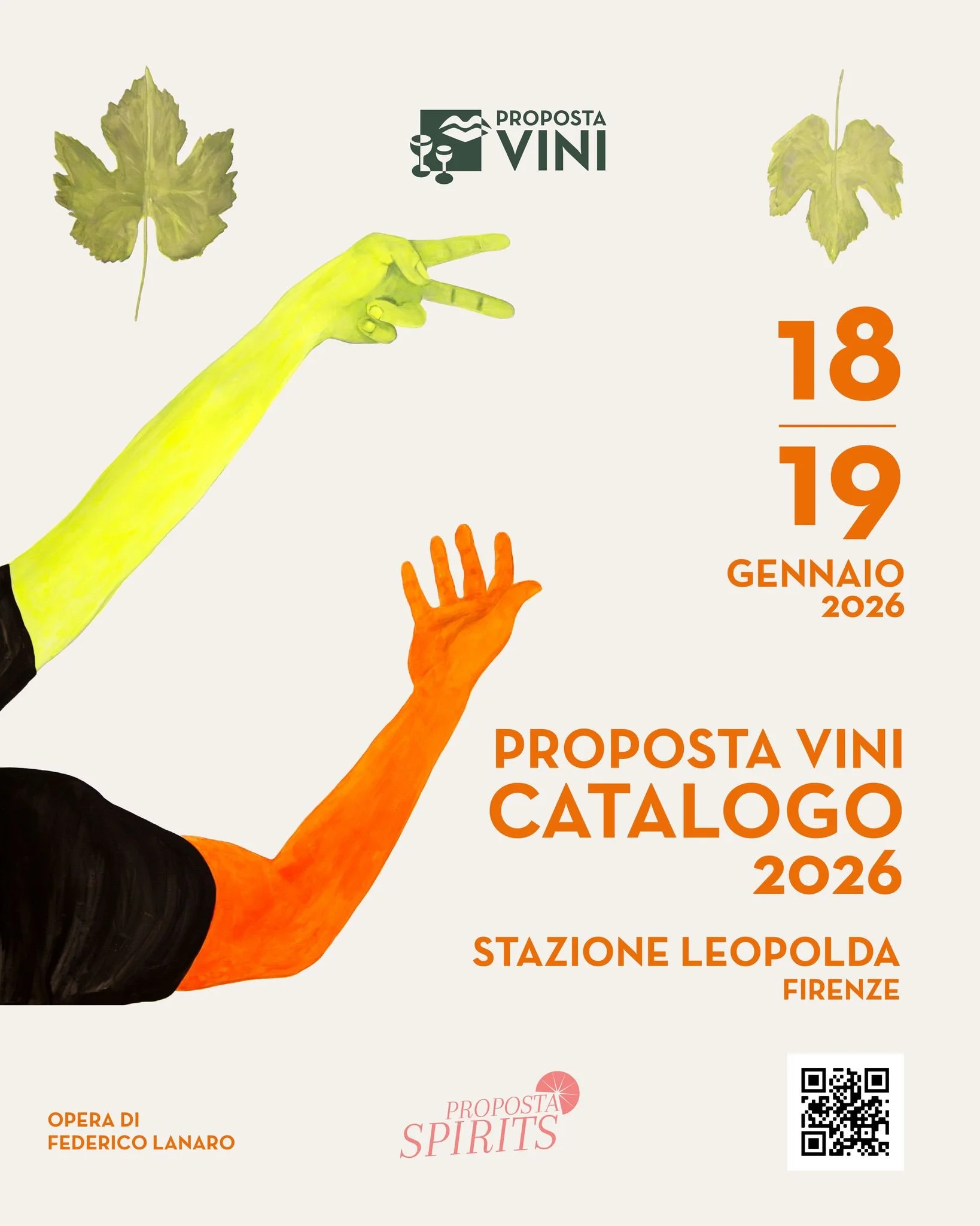 ...tutto &egrave; pronto per la presentazione Catalogo 2026 di Proposta Vini.
Vi aspetto : 
👉  SABATO 17 GENNAIO 2026 - Stazione Leopolda,  Firenze

👉  DOMENICA 18 GENNAIO 2026 - Stazione Leopolda,  Firenze

👉 LUNED&Igrave; 19 GENNAIO 2026 (Stazio