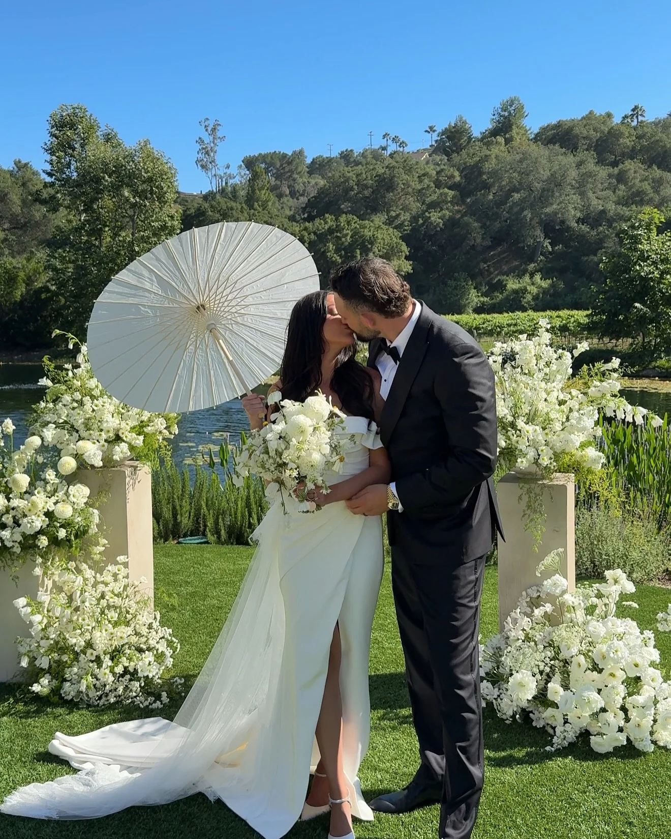 Marissa and Austin&rsquo;s summer wedding at Monserate Winery was pure romance. A heartfelt lakeside ceremony, vineyards as far as the eye could see, and the kind of love you can feel through the screen. These raw iPhone moments are just a small part