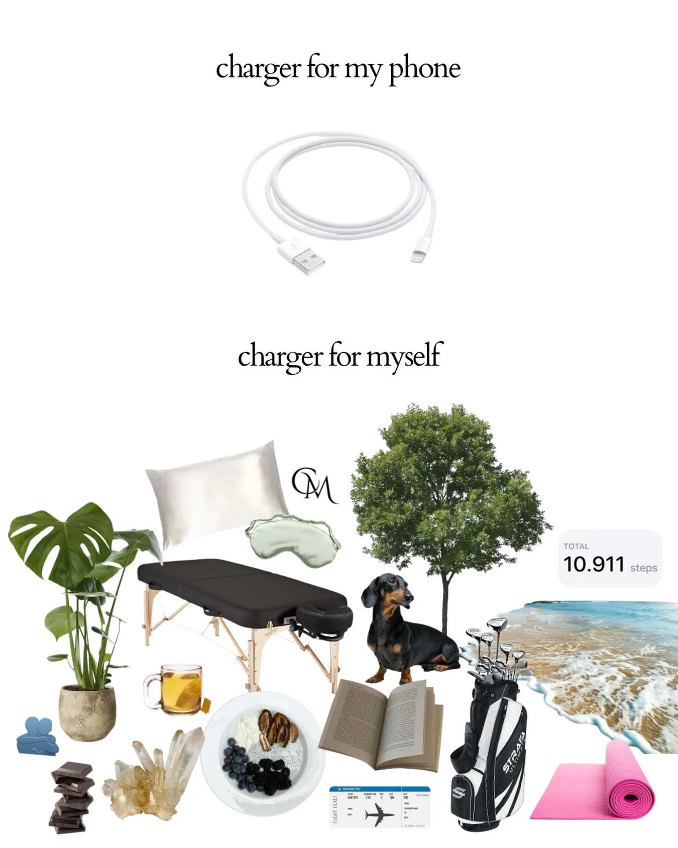 Both need charging. Let&rsquo;s prioritise the second. 💭💡