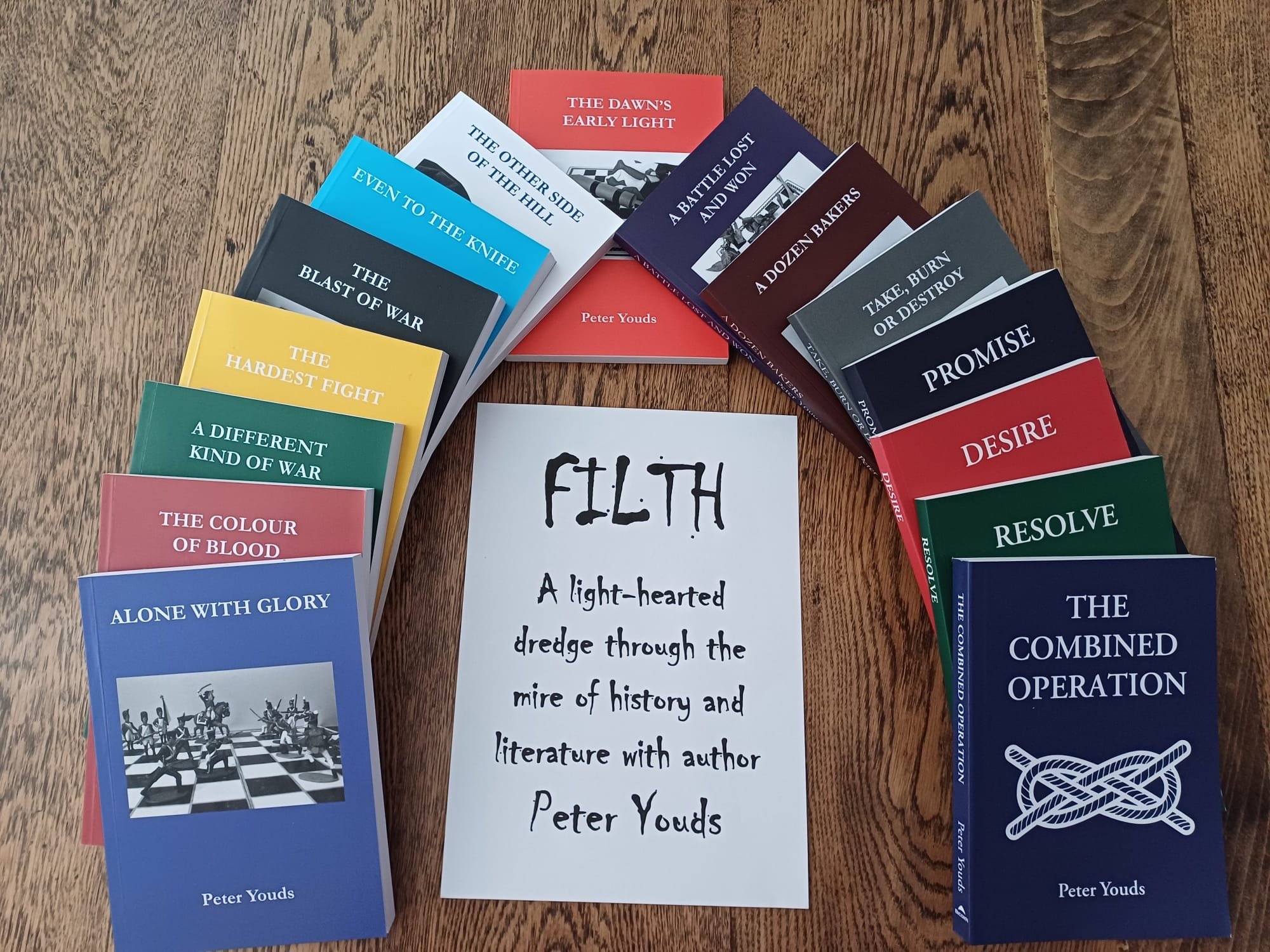 'FILTH' -A light hearted dredge through the mire of history and literature with local novelist Peter Youds