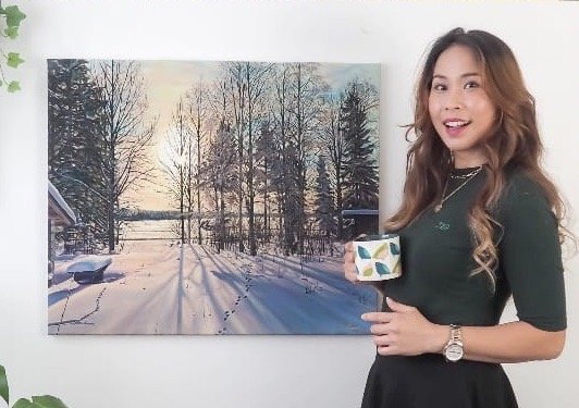 Acrylic Painting workshop for beginners with Leona Mason
