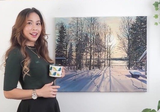 Acrylic Painting workshop for beginners with Leona Mason