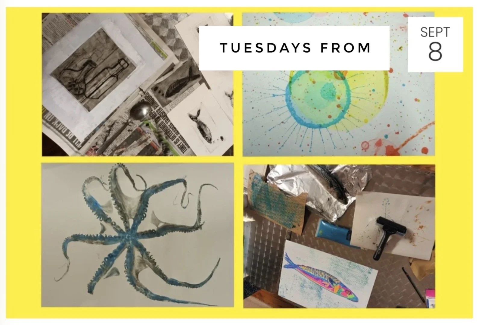 Experimental Art Club (Adults) 