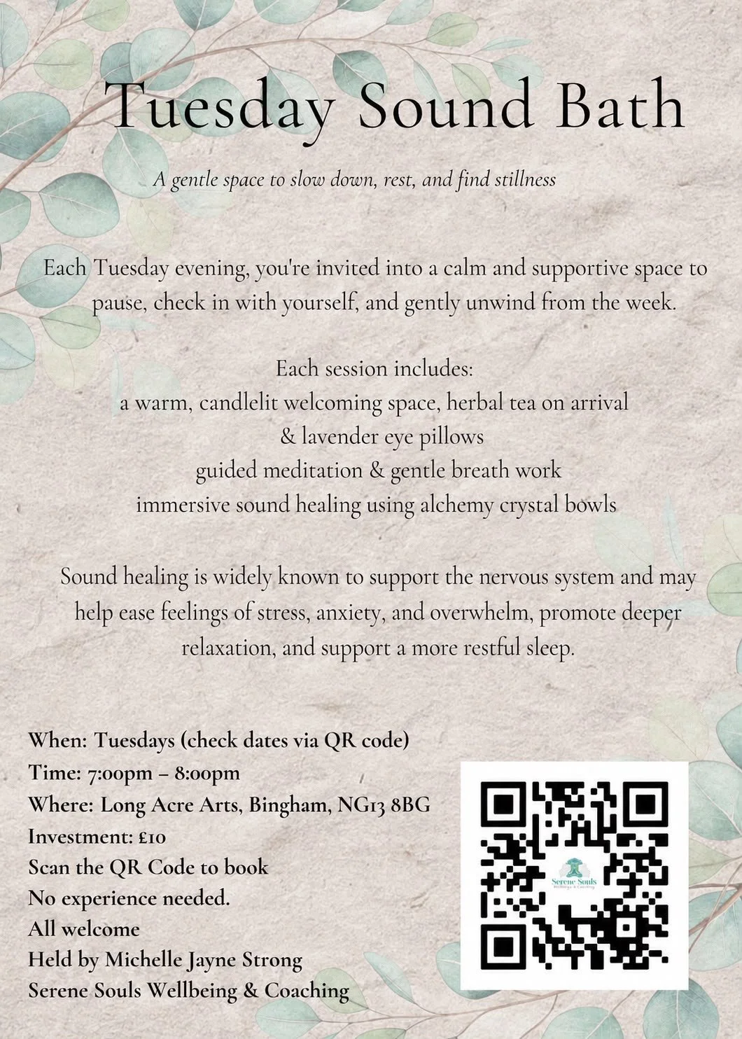 Soundbath Tuesdays