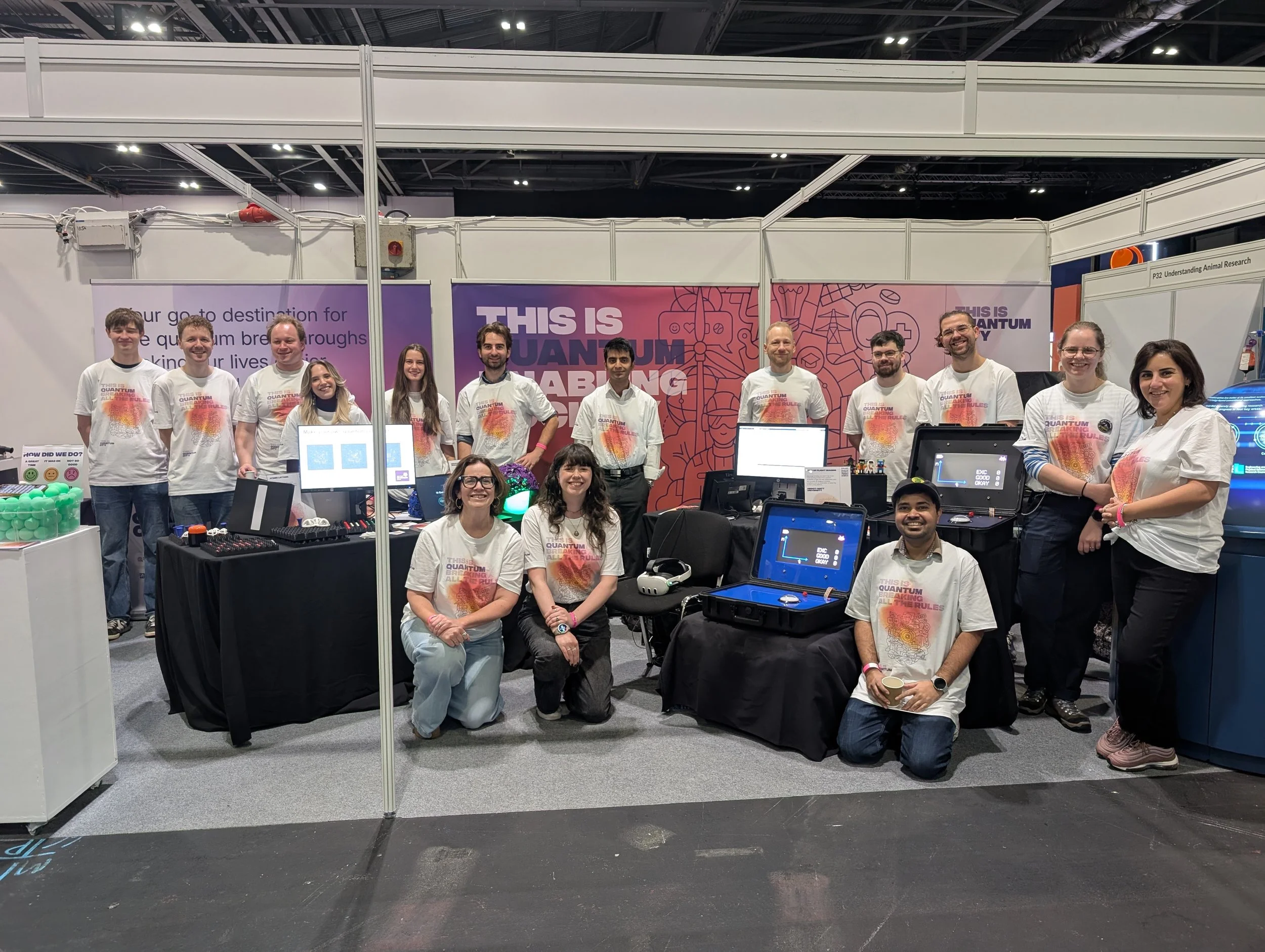 Q-BIOMED brings quantum sensing to New Scientist Live with Quantum City