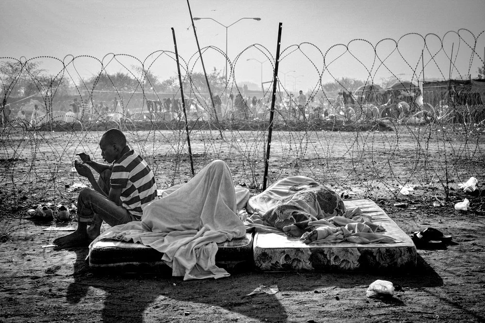 Protection of Civilian site, Juba, December 2013