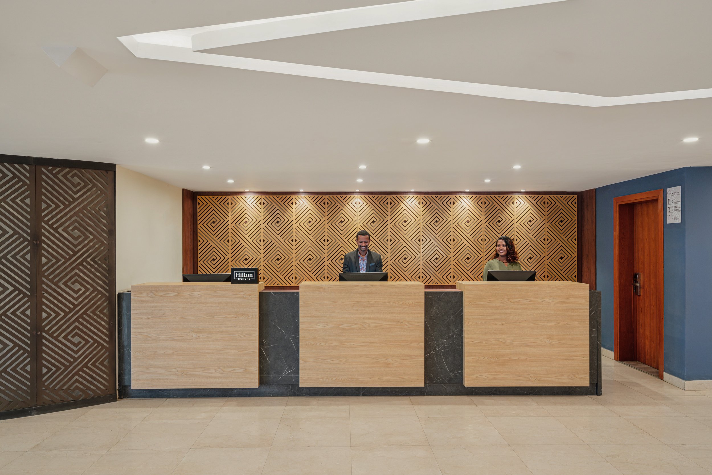 Miguel Gomes Studio hotel photographer - Doubletree by Hilton Addis Ababa reception service photography Ethiopia Africa