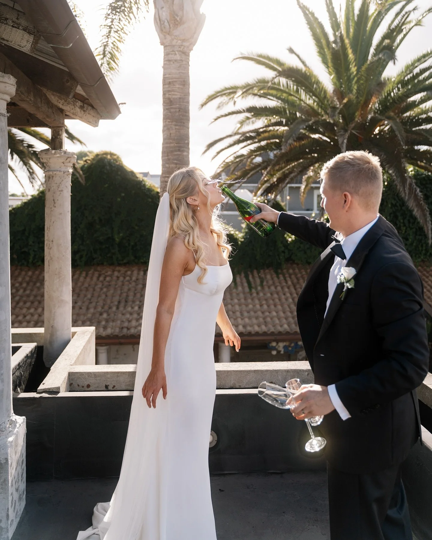 Champagne is always a good idea 🥂🍾

Venue: @mantells_ 
Bride + Groom: @alex_fowler_7 @samfow 
Hair: @glammedbysilvia 
Makeup: @danifroudemakeup 
Photo: @memorieswithandre_ 
.
.
.
.
.
#aucklandwedding #aucklandweddings #aucklandweddingphotographer #