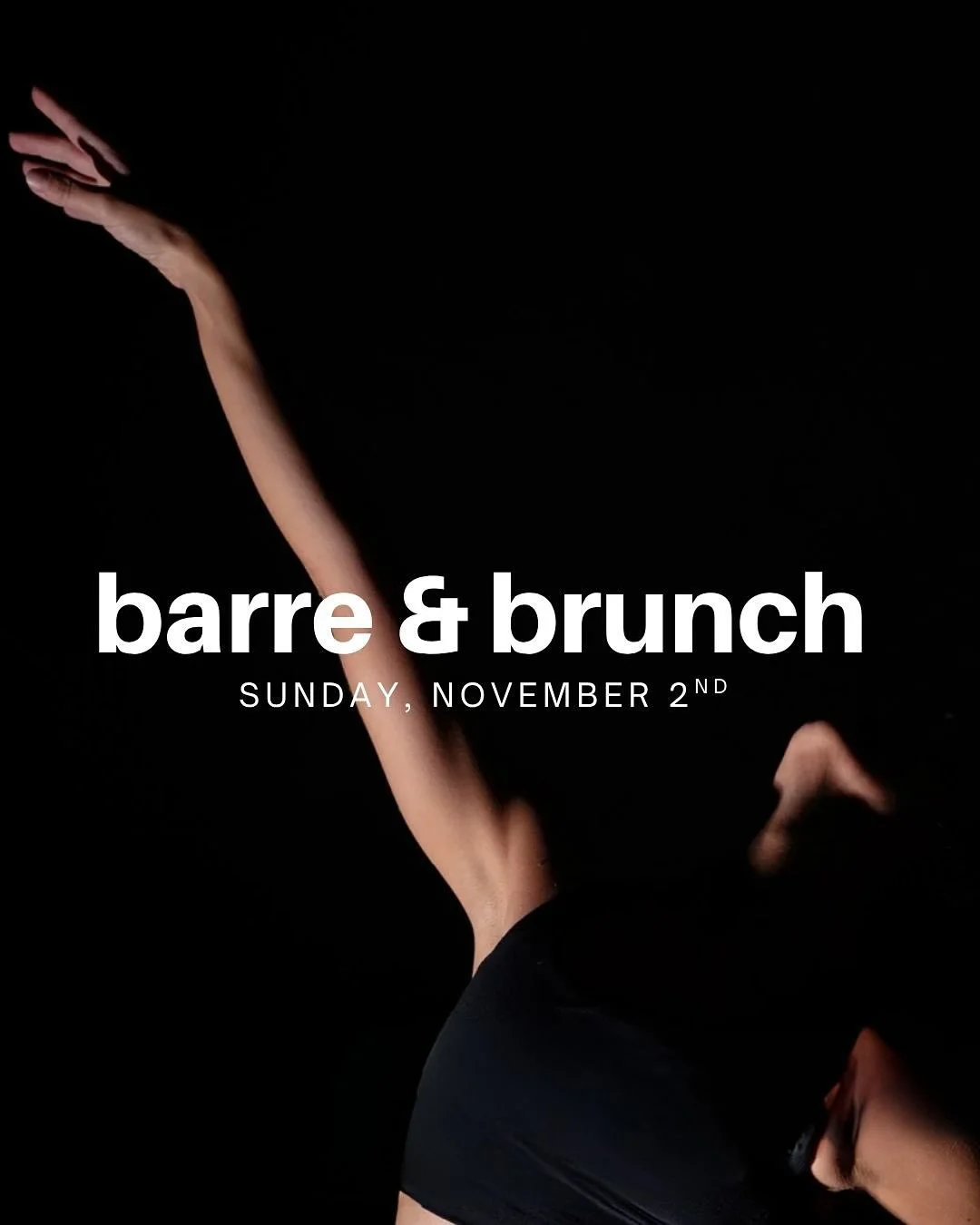 THE MIX Barre &amp; Brunch is back! Calling on all barre and brunch lovers 🖤

Join us and get ready for the ultimate self care Sunday.  Kick-start the day by an invigorating 50 min barre class, sweating it out, toning and feeling the burn. 

Working