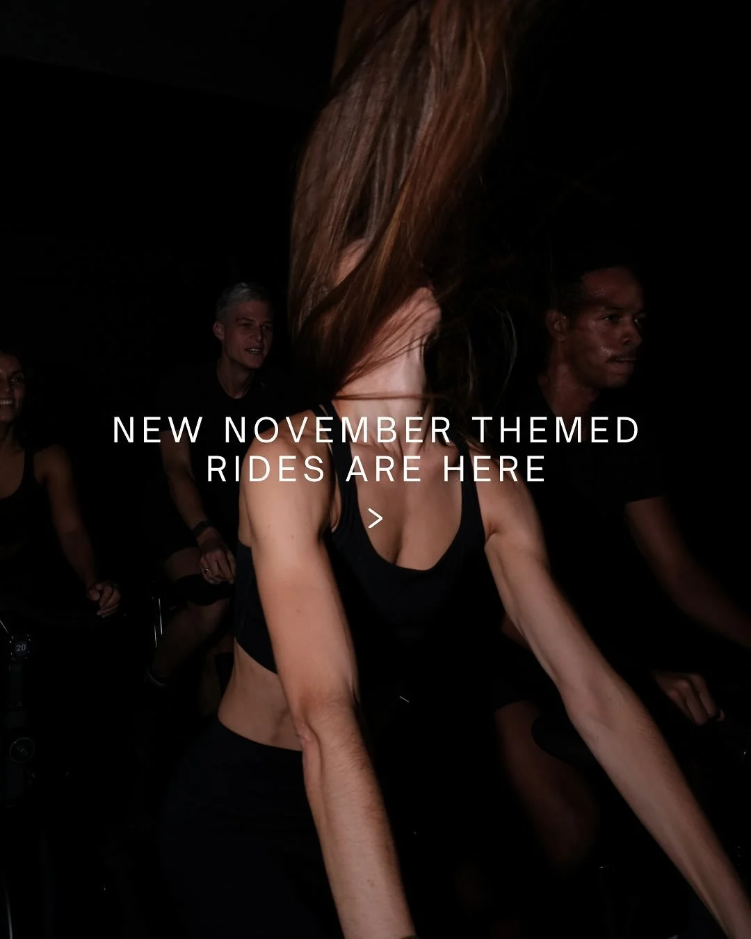 NOVEMBER VIBES JUST LANDED 🔥🔥 This month is all about feeling every beat. High-energy rhythms, soulful playlists, and rides that stay with you long after they&rsquo;re done.⁠

Get ready to let go, sweat, and move with intention.⁠

Your strength. Yo