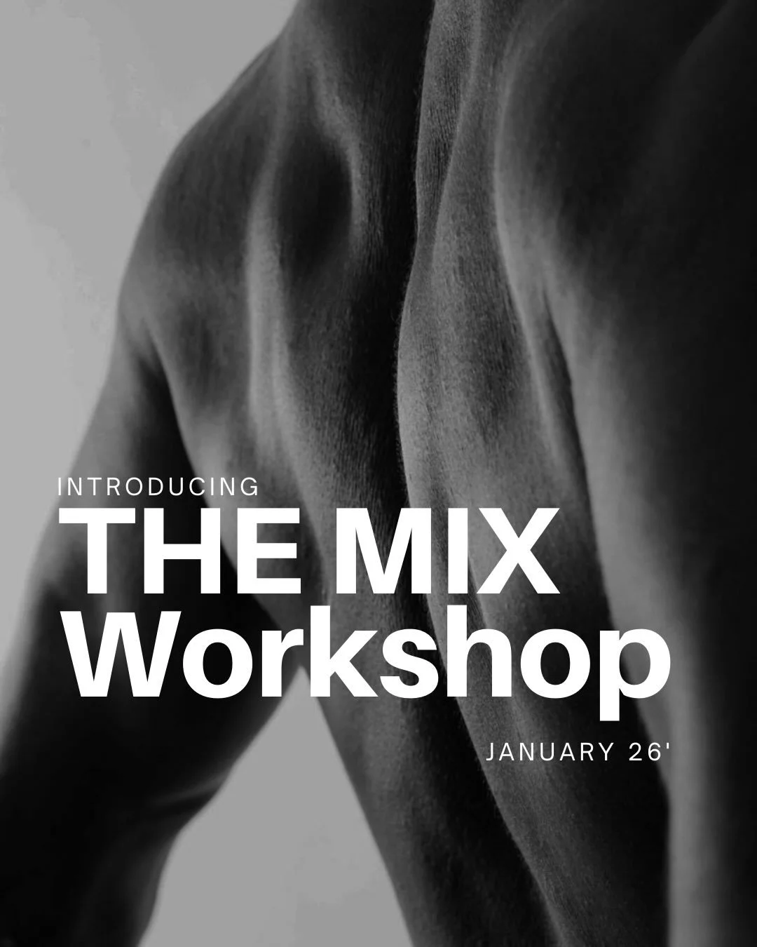 Introducing The MIX Workshops ✨⁠
⁠
A new format we&rsquo;re launching in 2026, designed to help you understand your movement, refine your technique, and build confidence.⁠
⁠
This January, we start with two 75-minute workshops:⁠
⁠
&bull; Barre Worksho
