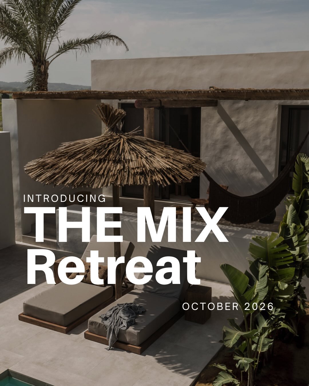 THE MIX RETREAT 2026 IS FINALLY HERE 🖤

📍 Island of Kos, Greece⁠
🏝️ OKU Kos⁠
🗓️ October 22nd - 28th 2026⁠
⁠
We&rsquo;re teaming up with the stunning boutique hotel @oku.kos to bring you our most elevated experience yet. Six nights by the sea to u