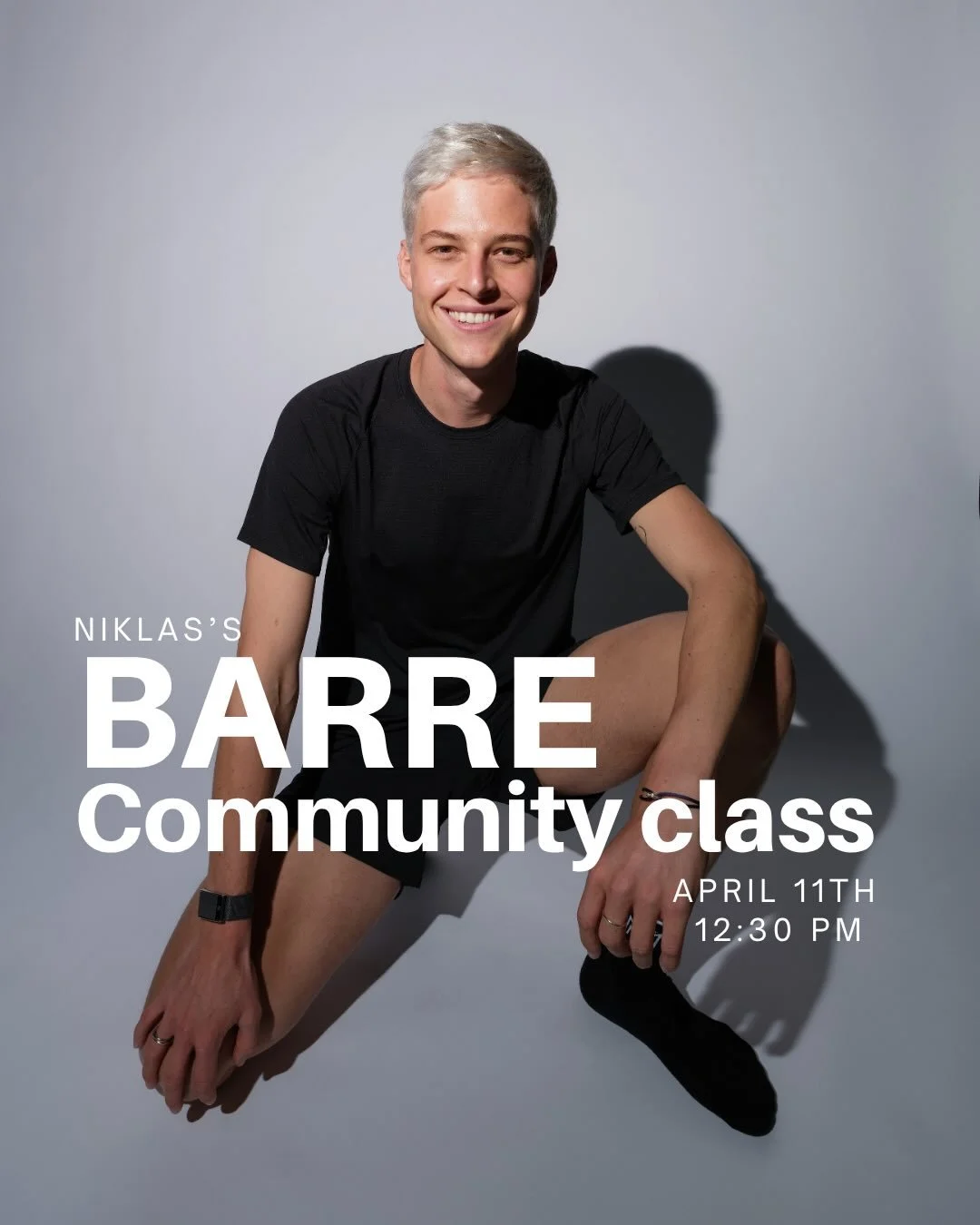 You&rsquo;ve experienced the energy and vibe of Niklas&rsquo;s RIDES⁠
⁠
Now, we&rsquo;re excited to bring you a special Community Class with him on April 11th at 12:30 PM ✨⁠
⁠
Expect high energy, empowering flows, and killer pop playlists that make y