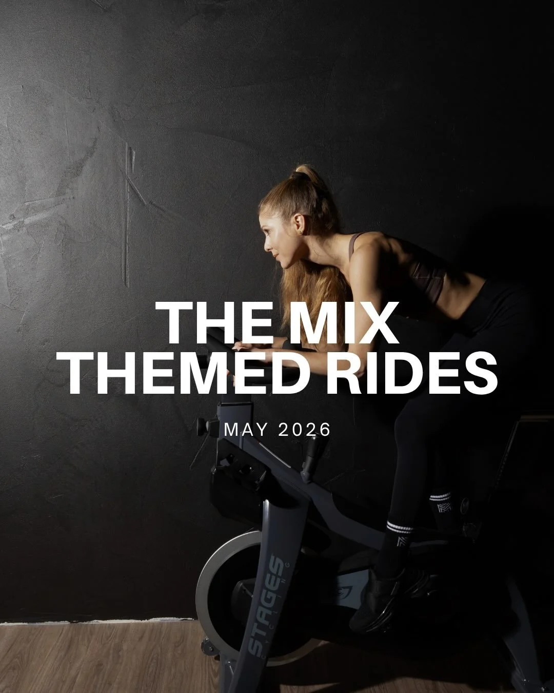 MAY ENERGY IS HERE ❤️&zwj;🔥✨⁠
⁠
New month, new rhythm.⁠
⁠
From themed rides that hit with every beat⁠
to classes designed to challenge, connect, and elevate how you move.⁠
Expect powerful playlists, intentional movement,⁠
and moments that push you p