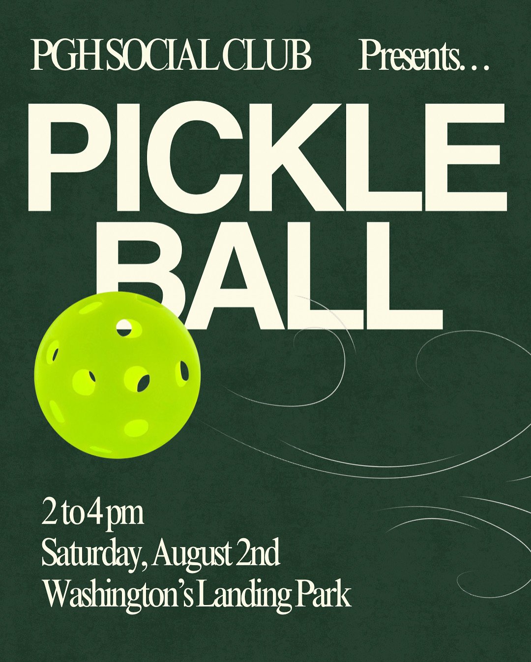 Let's play pickleball