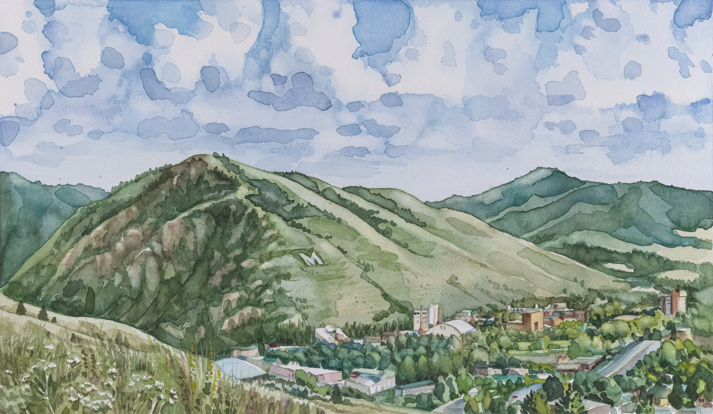"Missoula for Maggie" Art Print