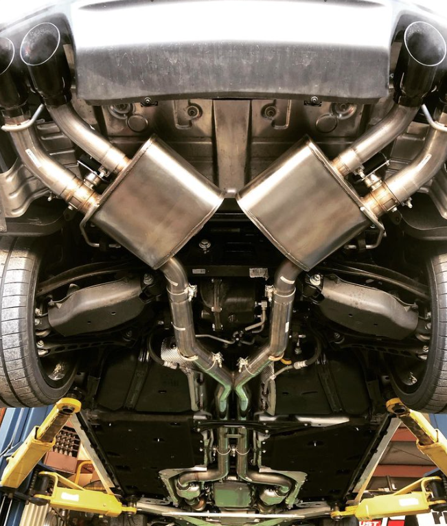 Custom exhaust mufflers