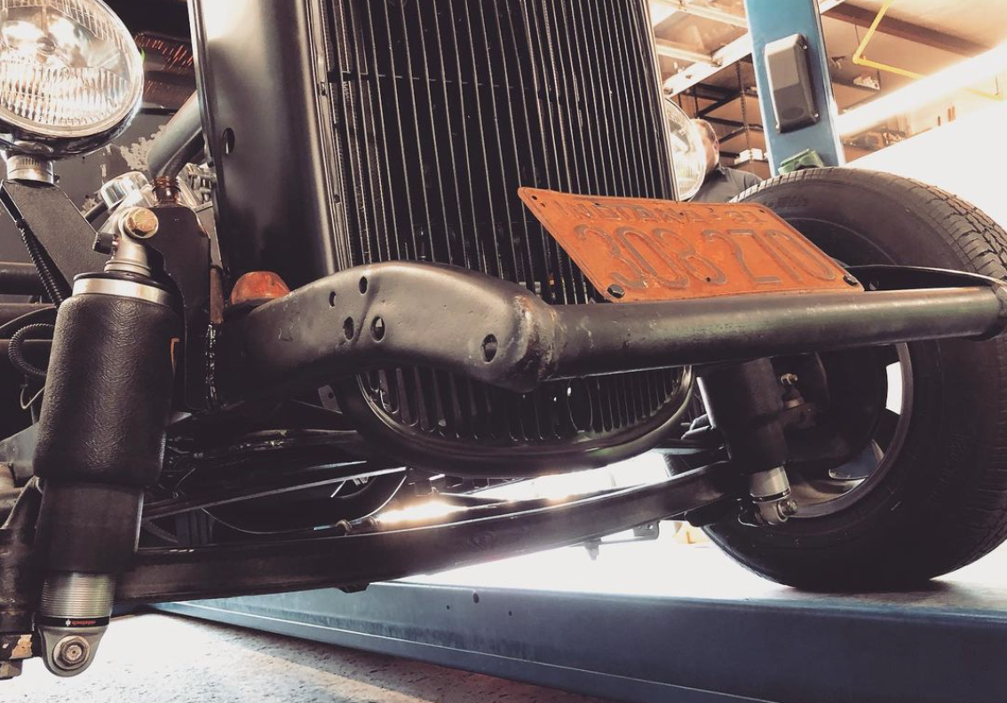 Classic car restoration