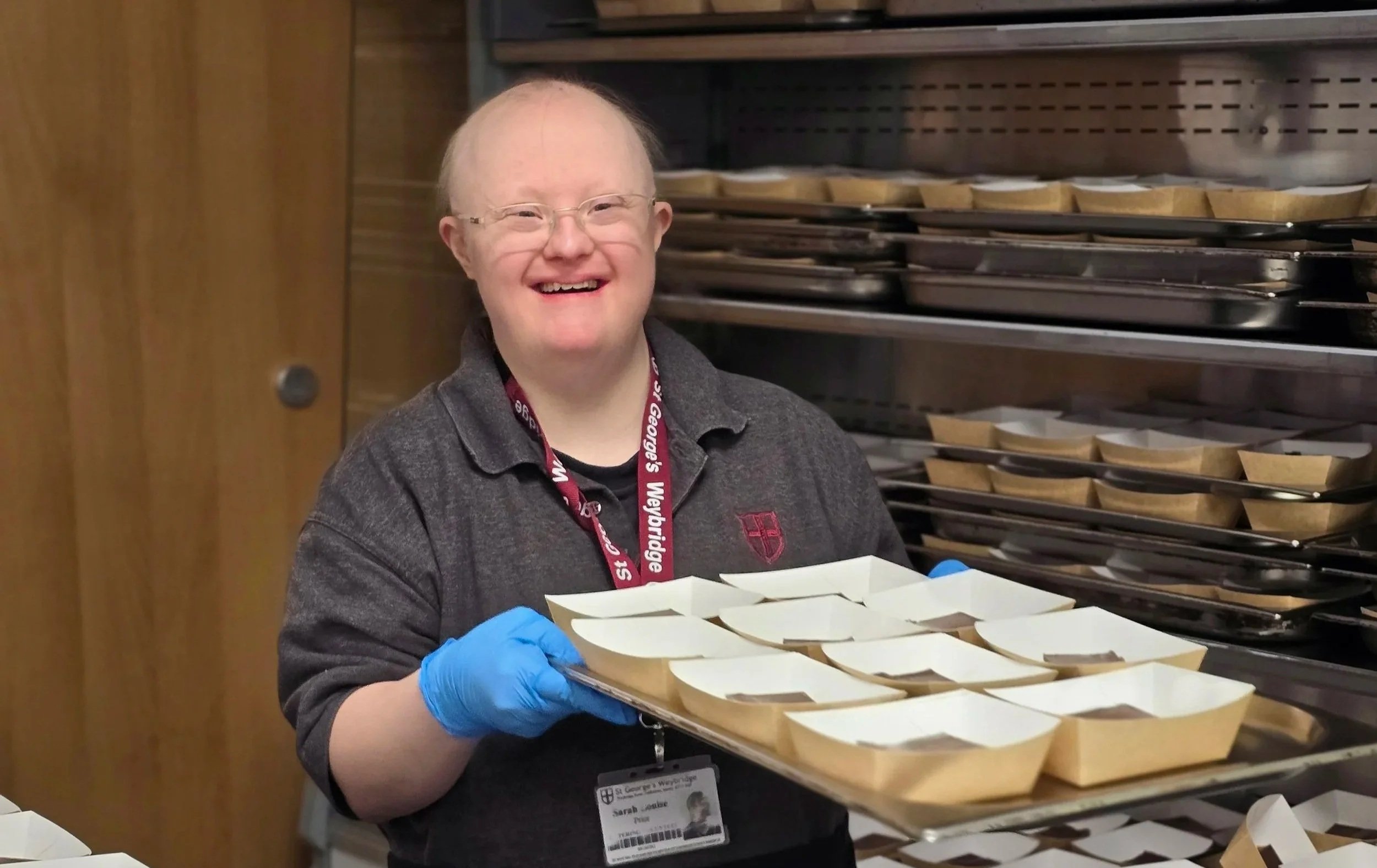 Service with a smile.