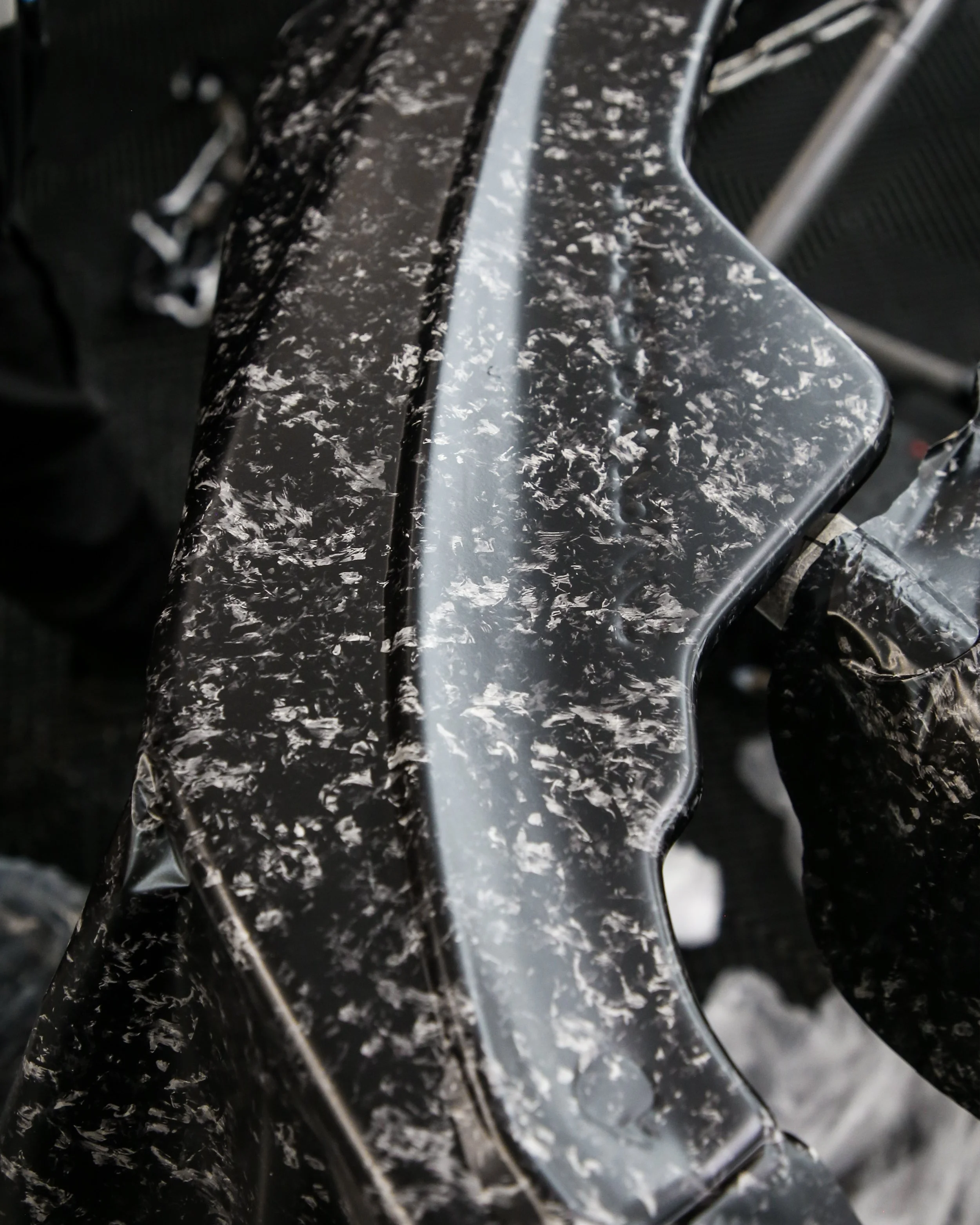 3M matte satin forged carbon wrapping vinyl