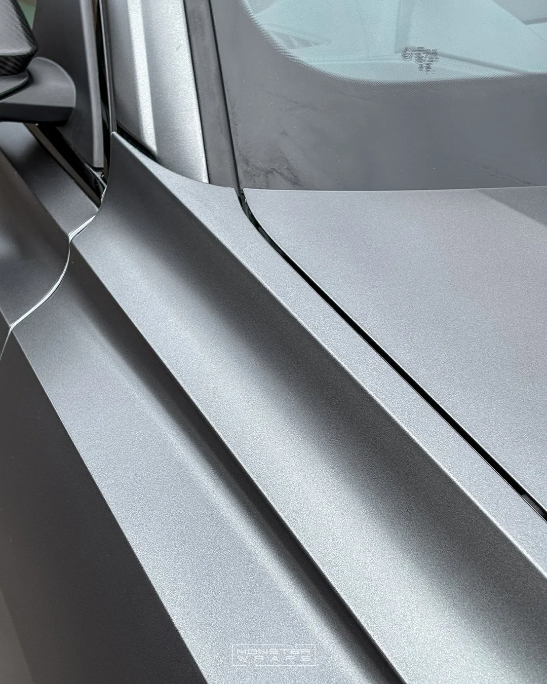 Audi RSQ8 full-body satin paint protection film ppf conversion