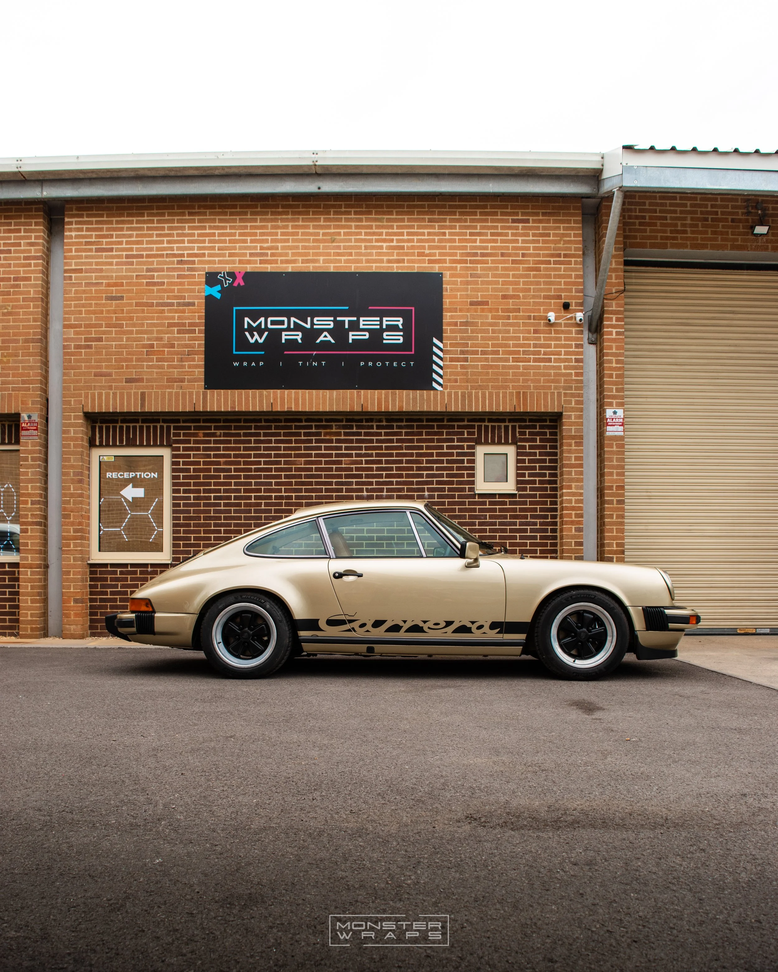 Porsche Carrera 1967 full-body gloss paint protection film