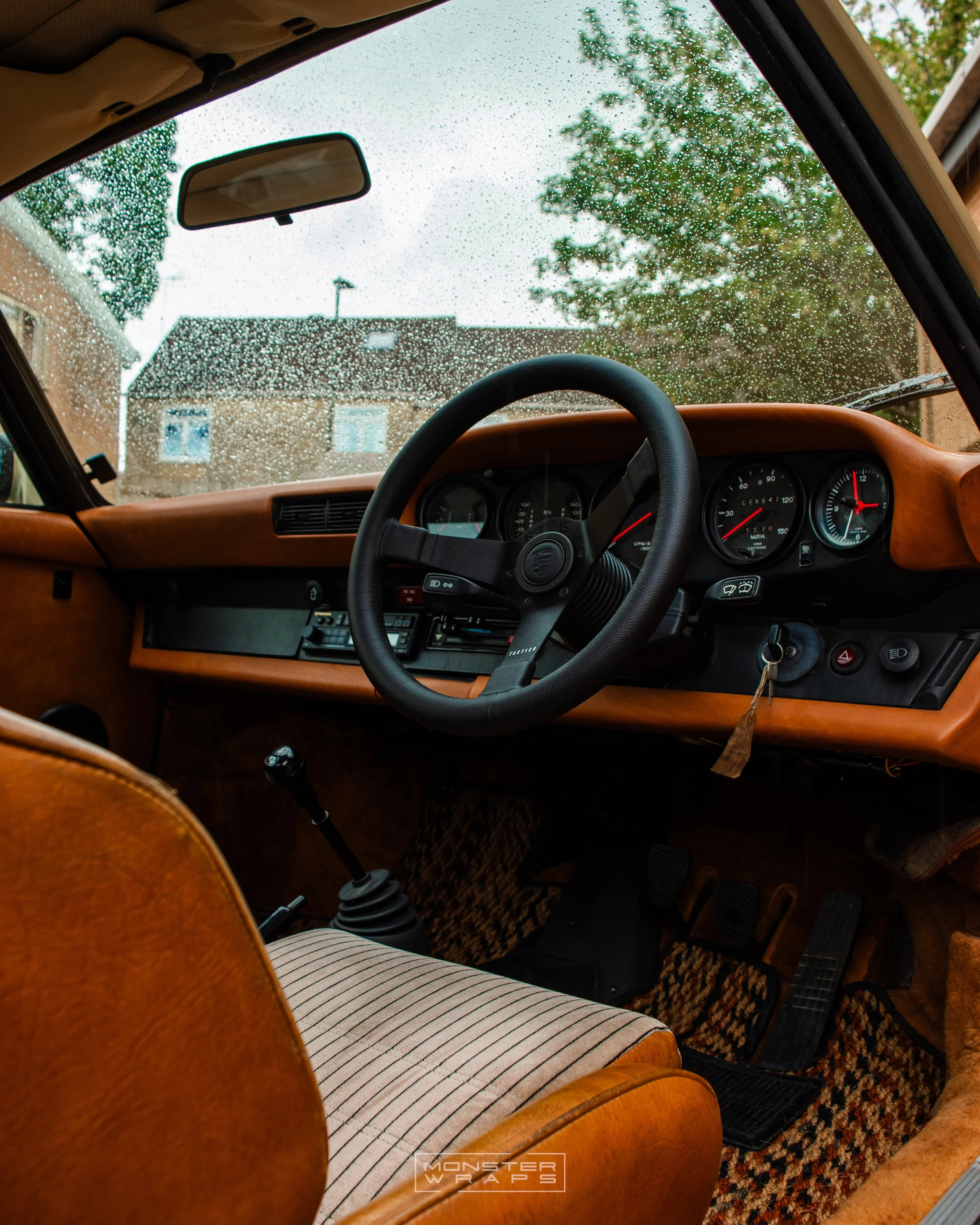 Porsche Carrera 1967 full-body gloss paint protection film