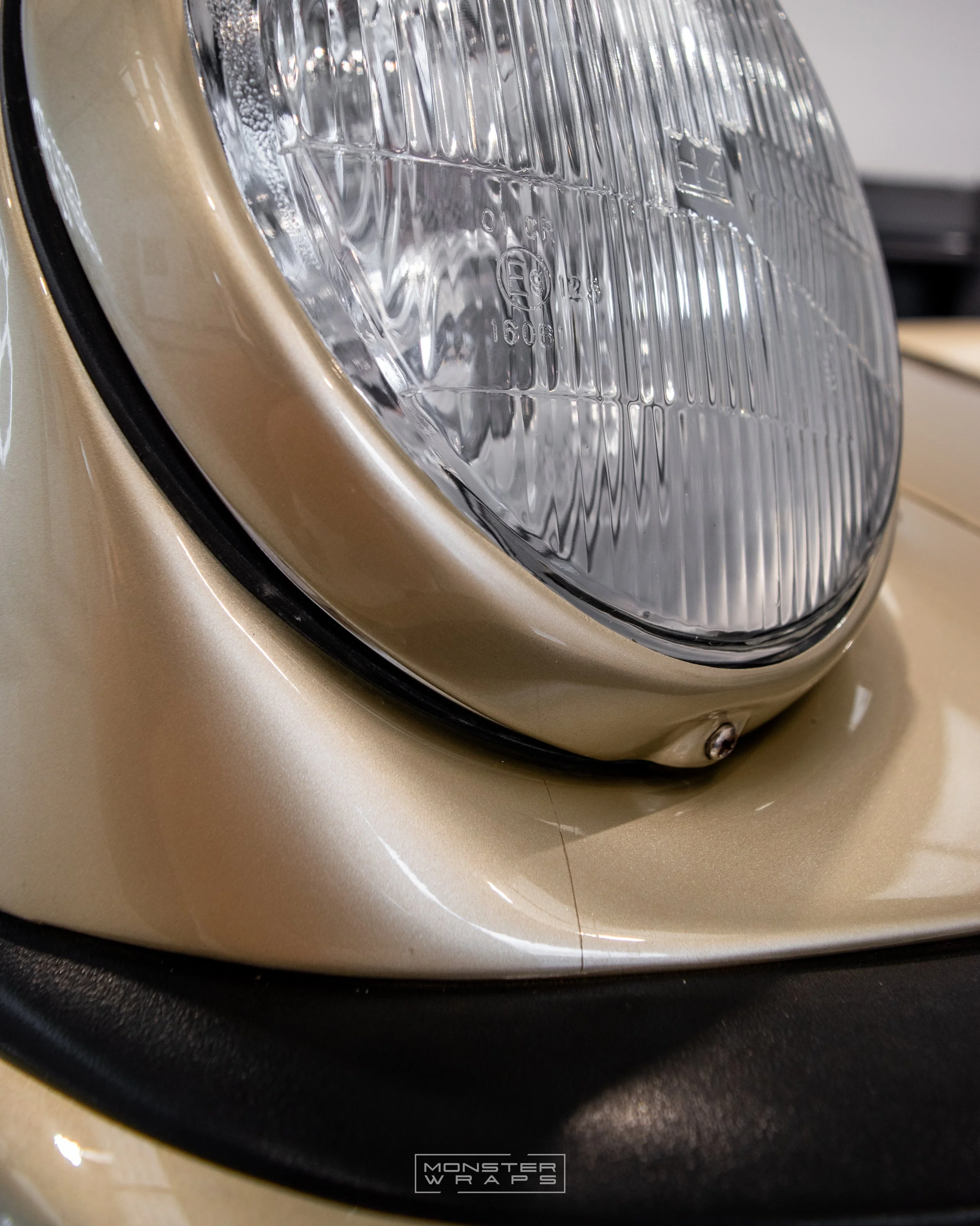 Porsche Carrera 1967 full-body gloss paint protection film