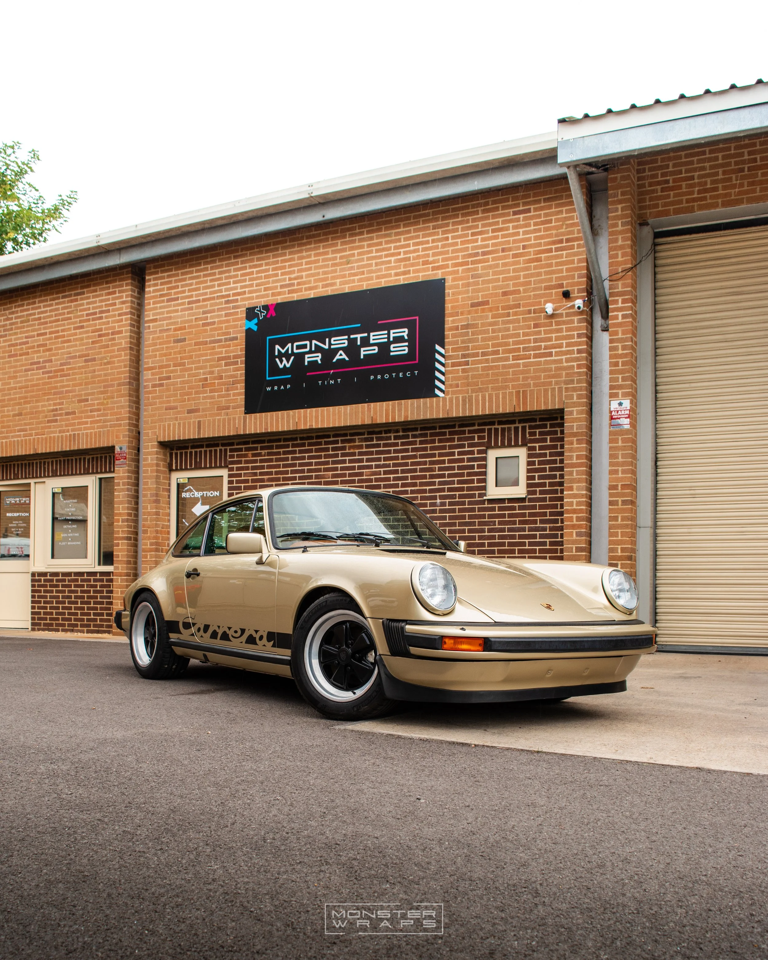 Porsche Carrera 1967 full-body gloss paint protection film