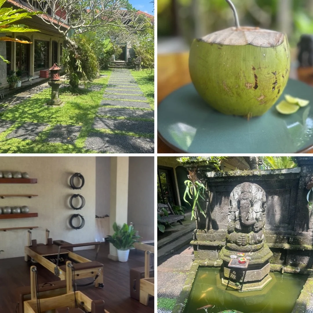Looking for the perfect blend of fitness, serenity, and relaxation? Here&rsquo;s our top picks for amazing spots nearby: @paradisestudiobali for Pilates and matcha (a 40-minute walk away. @pyramidsofchi for blissful sound healing and yoga (25-minute 
