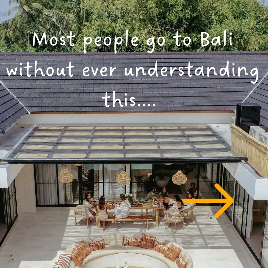 Most people visit Bali and never understand this.
Tri Hita Karana &mdash; the philosophy of balance between spirituality, people, and nature.

It&rsquo;s not abstract. It shapes how life is lived here: ceremonies, community, even how land and water