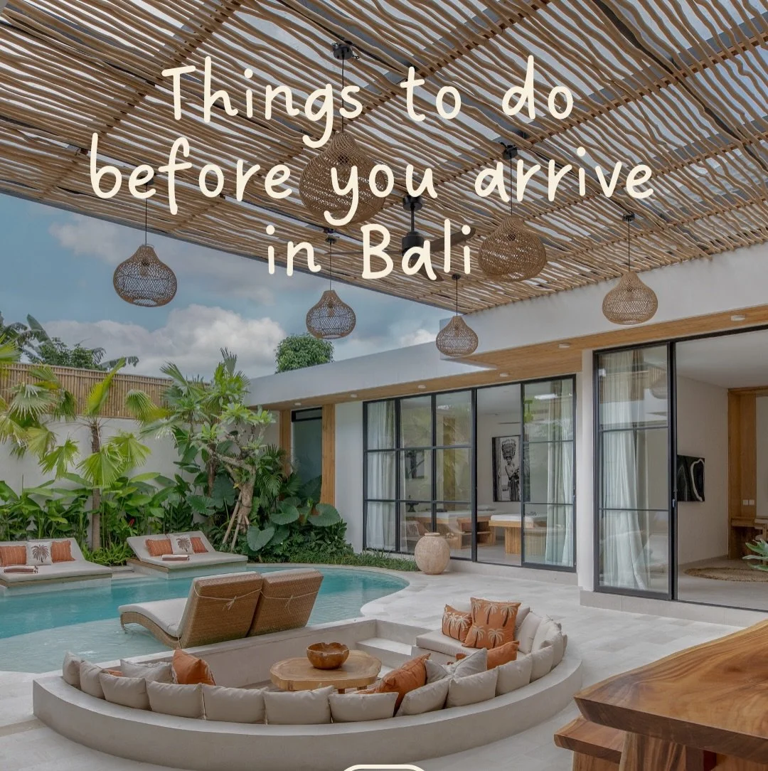 Heading to Bali? Save yourself some stress and tick these off before you fly ✈️🌴

✅ Apply for your e-Visa before arrival
✅ Buy travel medical insurance
✅ Pack sunscreen (the Bali sun is strong!)
✅ Bring mosquito spray to keep the bites away
✅ Downlo